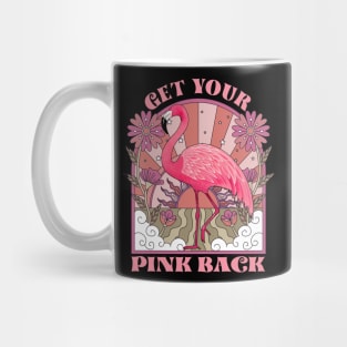 Pretty in Pink Stylish Flamingo Tee for Feminine Fashionistas Mug